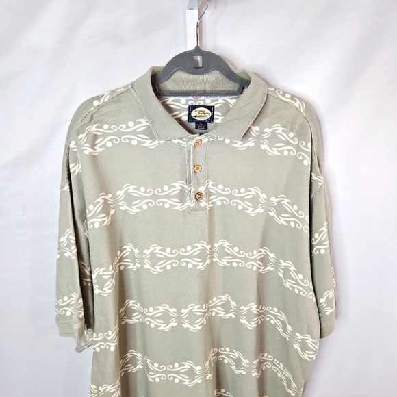 Tommy Bahama Mens Polo Light Green  Shirt Size XL - Picture 4 of 5
